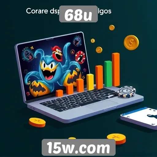 Análise da popularidade do site de jogos 68u