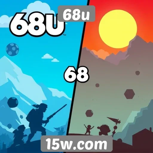 Diferenças entre jogos populares na plataforma 68u