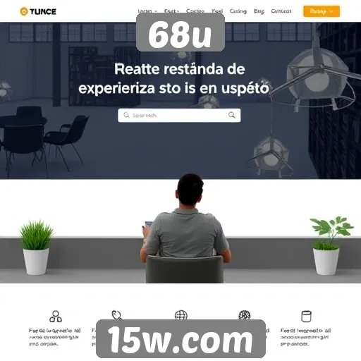 Experiência de usuário é prioridade no site 68u