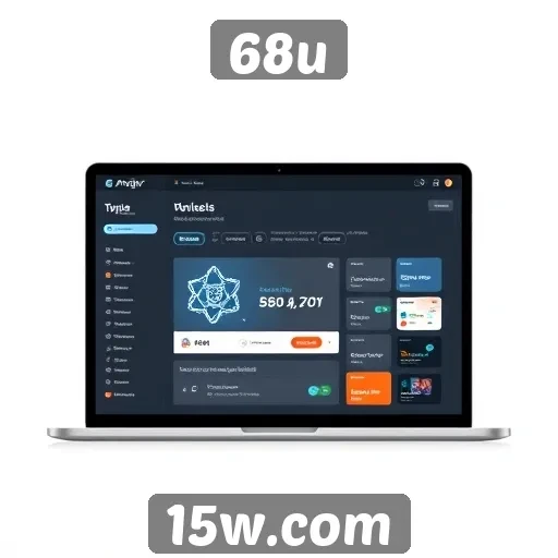 Análise da interface do usuário do site 68u